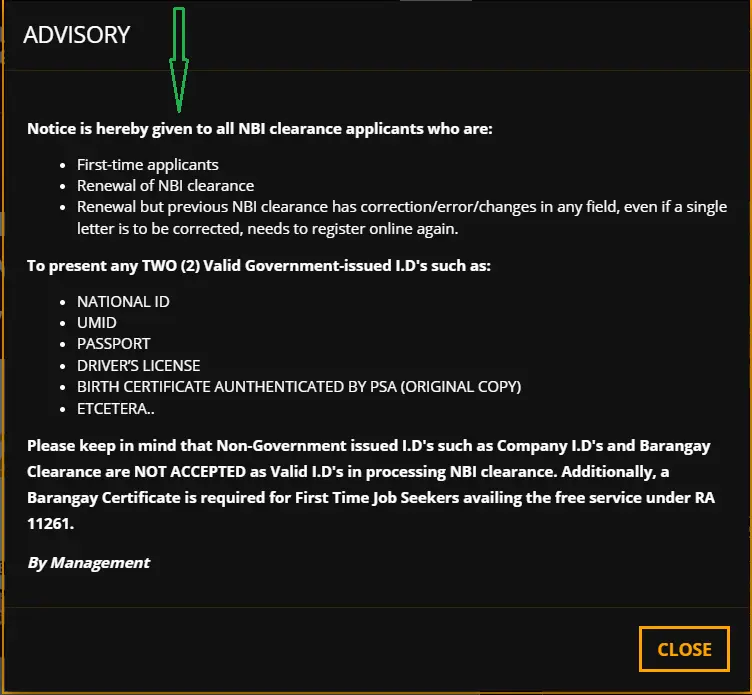 NBI Clearance Online | Registration Guide 2026 2 2 Adnisory