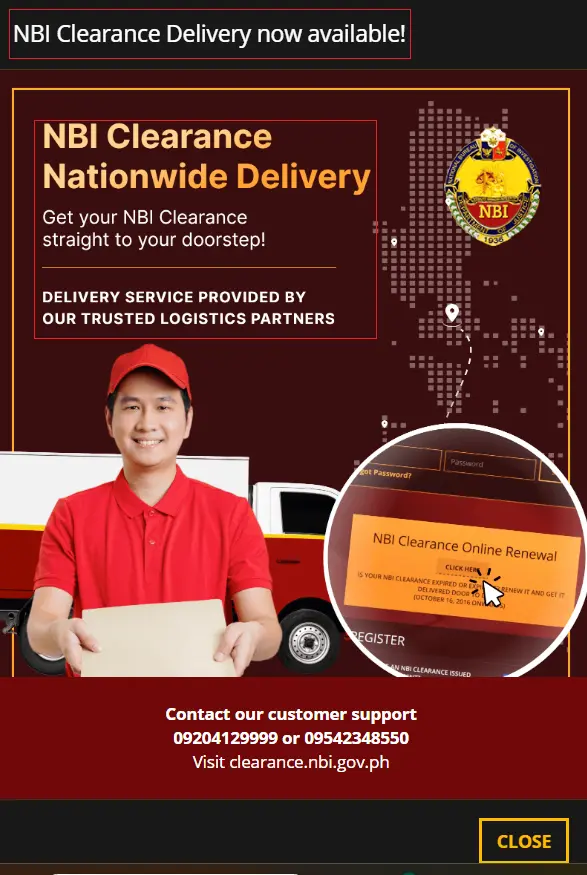 NBI Clearance Renewal Online Application Guide 2026 8 NBI renewal certificate delivery