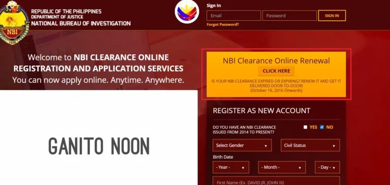 NBI Clearance Renewal Online Application Guide 2026 2 NBI clearance renewal