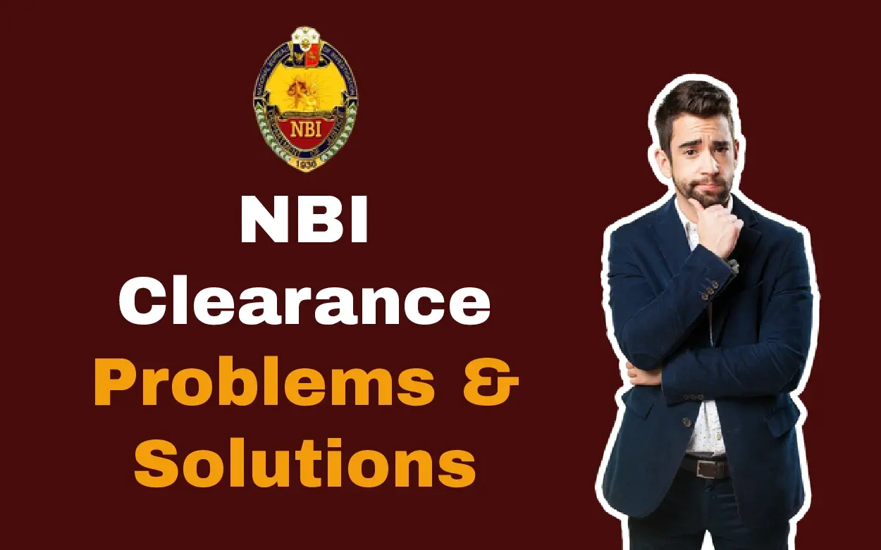 NBI Clearance Issues & Solutions 1 NBI clearance problems and solutions guide showing common errors, fixes, and online application help